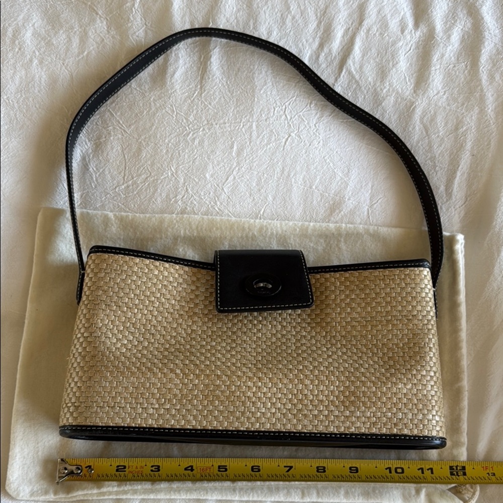 Elegant Tan and Black Women's Bag